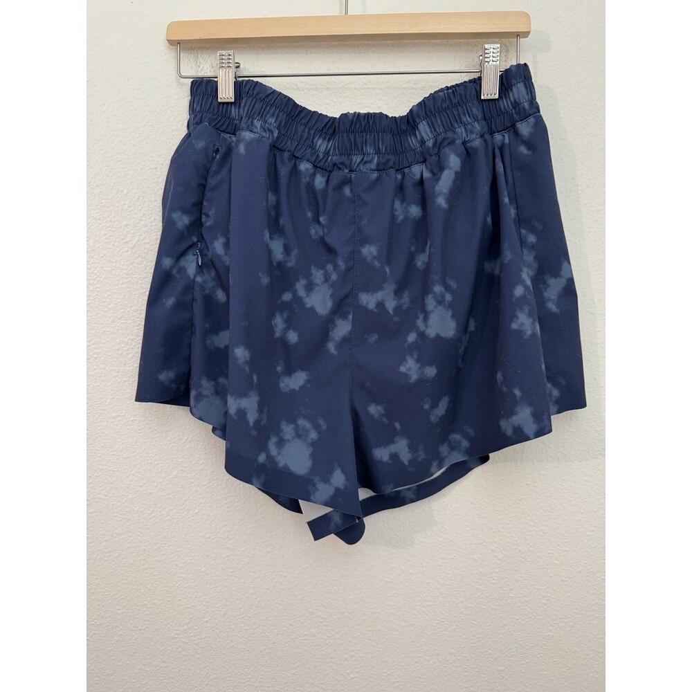 Dip Women's Shorts XL Activewear Athleisure Stretch Pockets Lined Running Blue